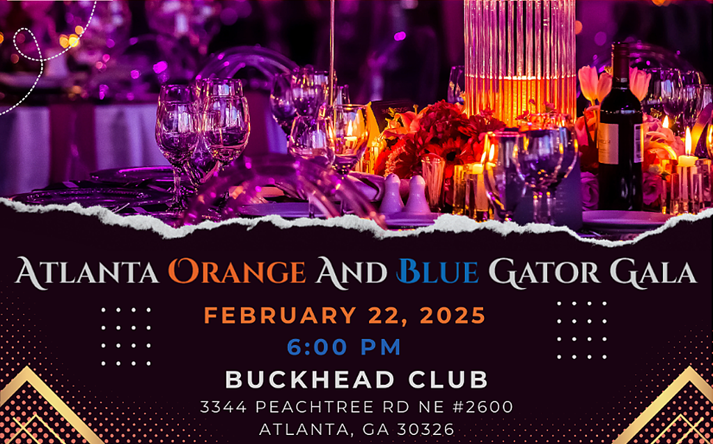 Orange and Blue Gala 2025 Main Flyer